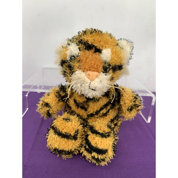 Stephen Smith Plush Tiger Floppy Fuzzy Beanbag Lovey Vintage Toy Stuffed Animal